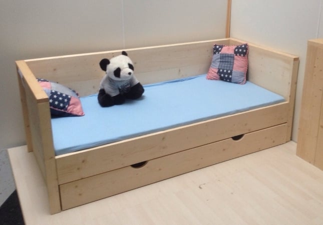 houten bedbank